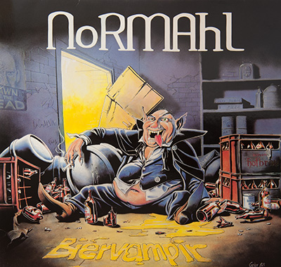 NORMAHL - Biervampir  album front cover vinyl record